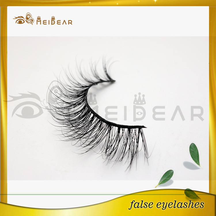 Hot sale handmade semi permanent mink lashes 